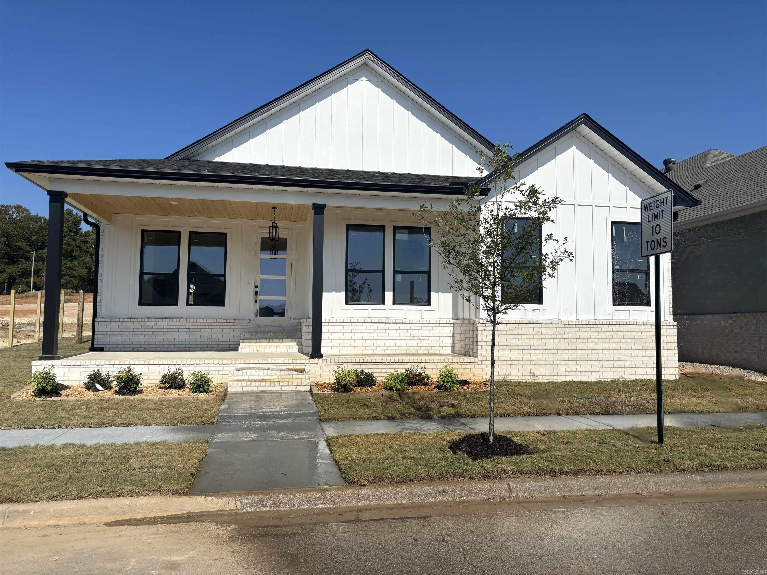 Patio home, covered back porch, extra landscaping. Open floor plan, has large island in kitchen over looking great room. Walk in pantry. Primary room has custom ceiling. Primary bath has custom tile shower and free standing tub. Other bedrooms have large closets.