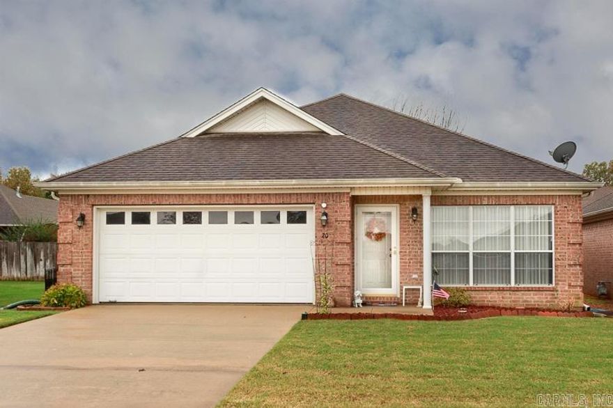 Quiet, gated neighborhood for over 55 yr old residents. Handicap accessible homes-very efficient and easy flowing.  This gem has quartz counters and tile backsplash in kitchen for an elegant look!  Stainless steel sink & faucet and flooring upgraded in past few years. New HVAC about 2015 with yearly service plan.  Extra heated and cooled 28 SF storage room in garage. Covered 8x15 porch off the primary bedroom-perfect for morning coffee time!  POA pays for the yard mowing and sprinkler water and gate maintenance-only $60 per month. Convenient to grocery store and shopping!  See agent notes