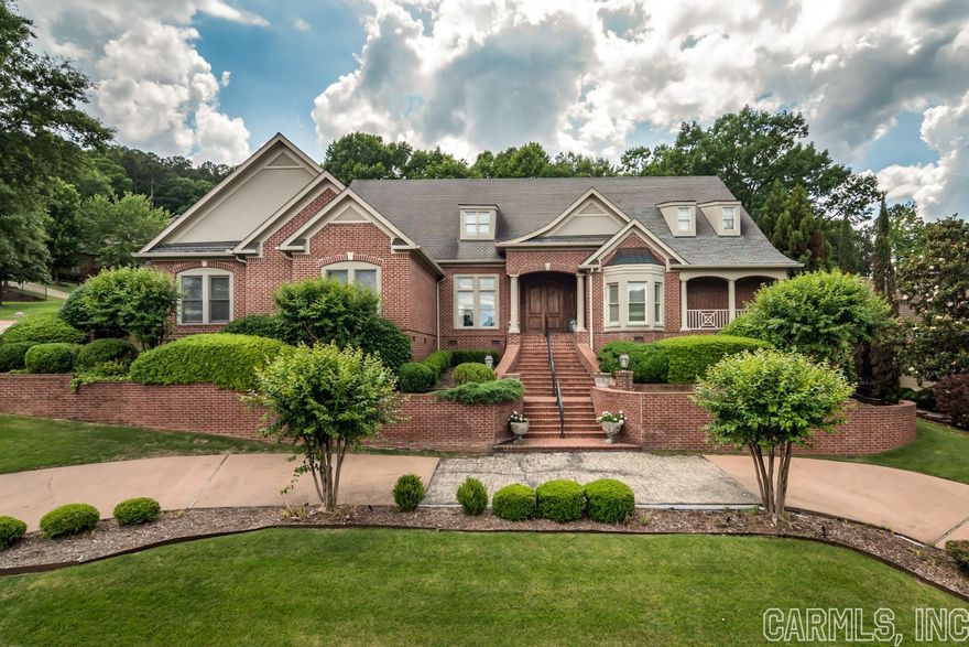 Custom built for the original owners; this pristine home is located on a prime corner lot in coveted Hickory Creek. Exquisite architectural detailing combined with custom craftsmanship makes this the perfect family home. Features include an open floor plan with high ceilings, oversized windows, formal & informal areas, gourmet kitchen, four generous bedrooms and three and a half baths, all on the main level. Upstairs features an exercise room, half bath and media/game or playroom. The huge, covered patio overlooks the private backyard and pool. Oversized three car side loading garage. Hickory Creek is one of only two neighborhoods featuring 24-hour manned gates.