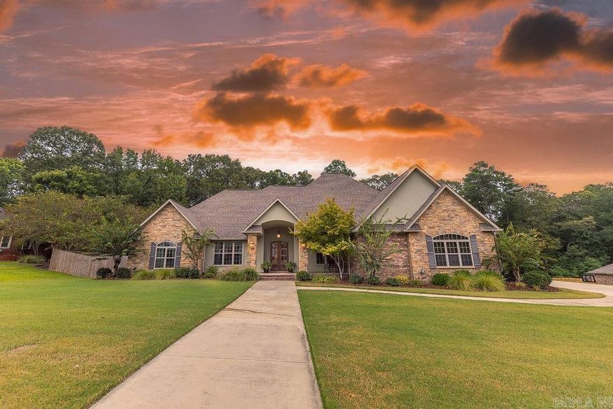 Located in the highly desirable Timber Hills Subdivision on El Dorado’s west side, this custom-built 4-bedroom, 3-bath home is the perfect blend of upscale design and everyday functionality. The 4th bedroom is currently arranged as a home gym but could easily serve as a private office, studio, or hobby space.  Inside, hardwood floors flow throughout an open layout, with a designer kitchen anchored by a custom-built island. Sunlight fills the living areas, highlighting the home’s warm and inviting atmosphere.  The exterior features thoughtful additions designed for both convenience and enjoyment: *Expansive back porch with natural gas access for effortless outdoor entertaining *Fully fenced backyard pre-wired for a pool—ready for your future oasis *Full home security system *Sprinkler system to maintain the landscaped grounds *Shop with ½ bath, ideal for projects, hobbies, or additional storage  Sitting in a quiet neighborhood surrounded by mature trees, the property offers a private setting while still being just minutes from downtown El Dorado, shopping, dining, and schools.  Call to schedule a private tour today!!
