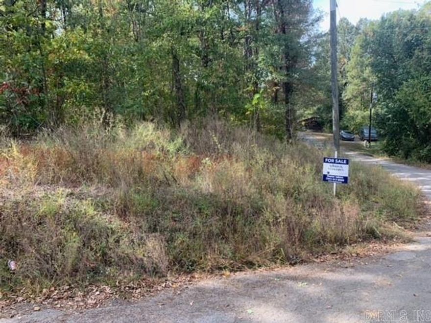 Perfect lot for your fishing cabin/home.  Beautiful view of Harris Brake lake.  Just steps away from the water. Gently sloping up.  Corner lot.  Nice quiet area.  Brand new home being completed across the street.  Sign just went in the yard.  The fish were jumping!!!