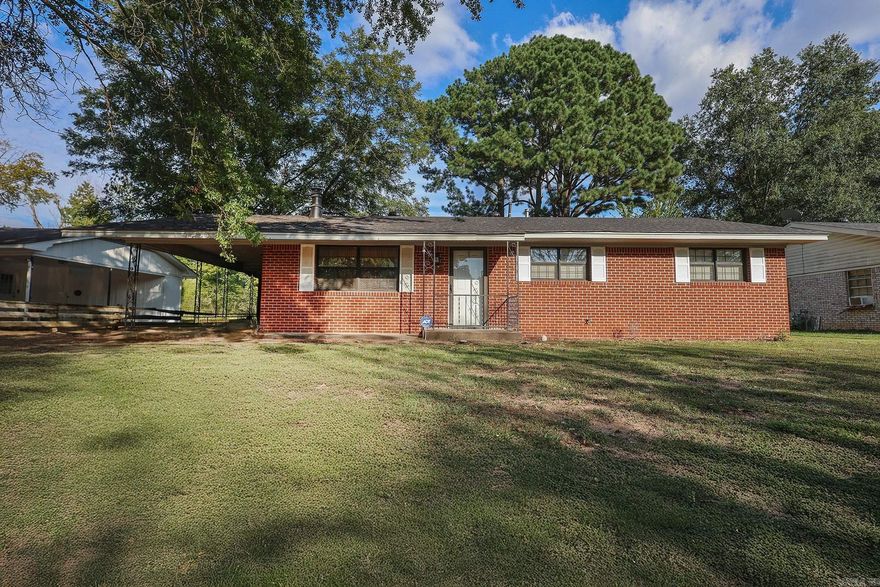 Perfect for first-time buyers or investors! Well-maintained 3BR/1BA brick home with fireplace, fresh paint, large patio and a big, fenced backyard. Home warranty offered. Close to everything Conway has to offer. A solid, affordable home with great income potential — don’t miss this one!