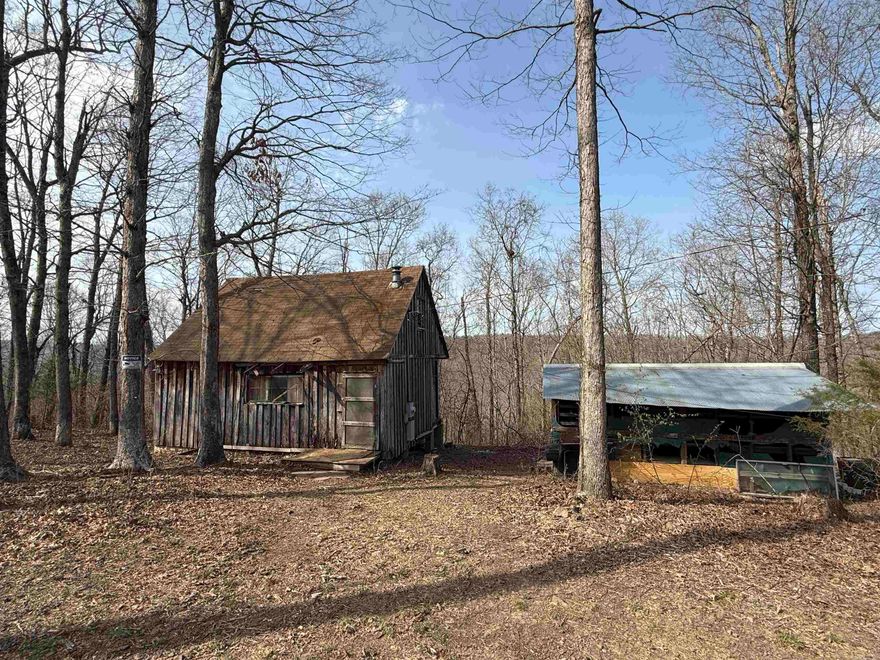 Looking for a secluded Ozark getaway or a homestead project with potential? This fixer-upper cabin sits on 19.48 +/- wooded acres in beautiful Searcy County, Arkansas. The property already has a well, electricity, and high-speed fiber internet, giving you a solid head start whether you’re planning a full-time residence, weekend retreat, or hunting cabin. Surrounded by nature, this tract offers privacy, wildlife, and room to roam. With some TLC, the cabin could be turned into a cozy escape in the heart of the Ozarks. No restrictions and plenty of space for gardens, trails, or additional structures on multiple build sites. Enjoy the peace and quiet of country living while staying connected!
