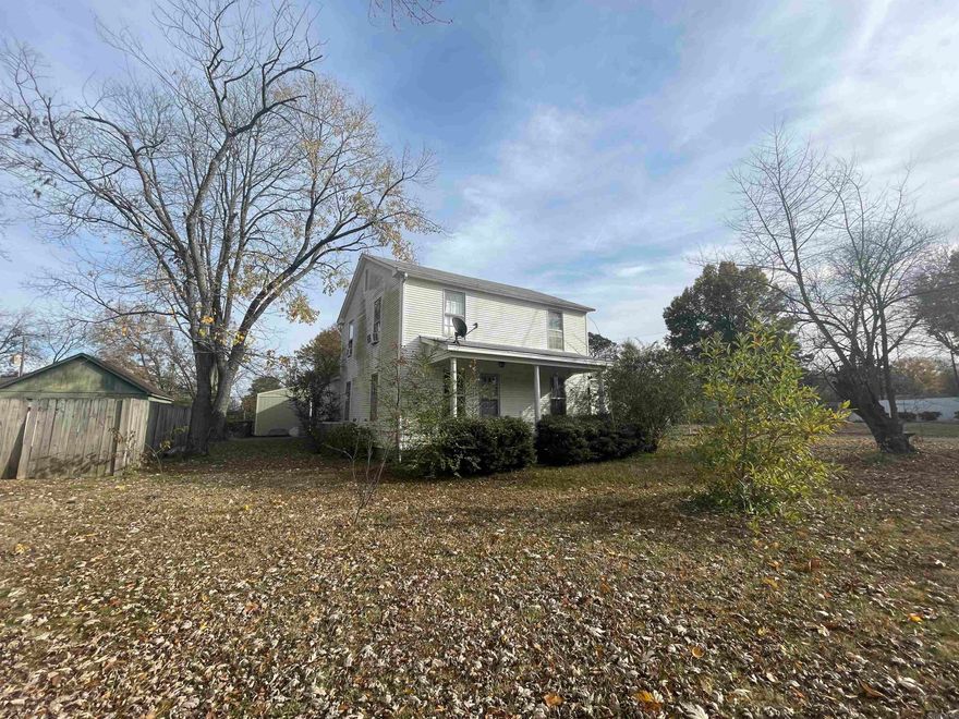 Home remodel & update opportunity! Priced far below typical sales comps to encourage buyers of all types. The remodel needs are a shower that needs to be installed and a spot in the kitchen ceiling that needs replaced. Other needs are cosmetic only. This home will not qualify for RD, FHA, or VA loans. It will require a cash buyer or in house bank loan. It's a 3 bedroom but has a 4th room that could be a bedroom. One upstairs bedroom is large enough some creative work could turn it into two rooms. One bath is upstairs, one down. It has a dining room and has a large laundry/storage/mudroom. Outside detached storage building conveys. Has small storage room under carport also.