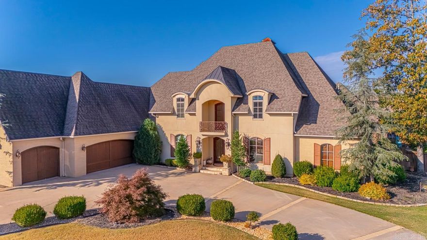 This custom built 5 bedroom 3.5 bath home offers 3 bedrooms 2.5 on main level, 2 bedrooms plus a large bonus room and 1 bath upstairs, huge laundry room, storage galore,2 fireplaces, stunning chefs kitchen with subzero fridge, Thermador range, huge island, breakfast room opens to lovely covered patio with fireplace and outdoor kitchen, salt water pool (new liner to be selected by buyer)