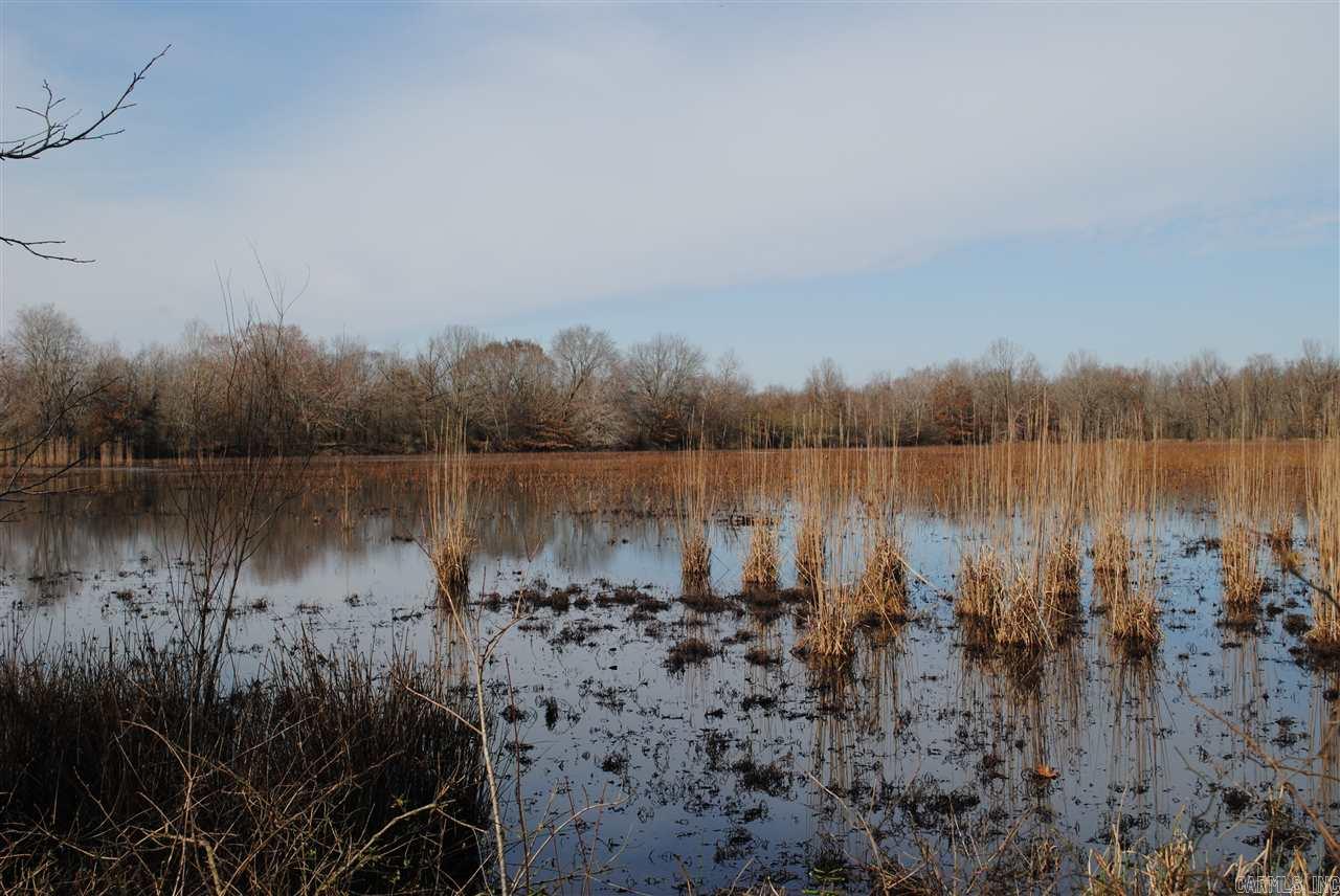 Located less than 1 mi. from Jacksonville City Limits and bordering 6,190 ac. Holland Bottoms WMA, adjacent to the Jacksonville Shooting Complex and nearly 1 mile of paved road frontage, this proven hunting ground is an opportunity to have a premier hunting property in a prime location. There is a 3,600 sq.ft. event center with kitchen that could be used as the hunting lodge. 250 ac. of tillable land that would provide annual income and productive food plots.The 80 ac. Ash Slough is great waterfowl hunting!