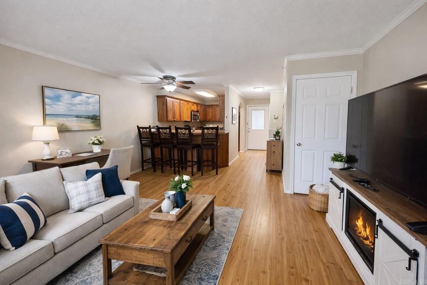 2BR Condo in Fairfield Bay – Private Balconies & Resort-Style Amenities! Enjoy easy, low-maintenance living in this well-maintained 2-bedroom, 1.5-bath condo offering 938 sq ft in the heart of Fairfield Bay. The condo features a bright, open living area that flows seamlessly into the kitchen and dining space, creating a functional layout ideal for relaxing or entertaining. Both bedrooms provide comfortable accommodations, and the 1.5-bath setup adds convenience for guests. Step outside to your private balconies, perfect for enjoying fresh air and unwinding after a day full of activities. What truly sets this property apart is the incredible access to amenities. Within walking distance, you'll find pickleball courts, tennis courts, the Cool Pool and mini golf, bowling, and a fitness center, along with restaurants just down the road. Outdoor enthusiasts will love the nearby hiking trails, ATV trails, two 18 hole golf courses and a full service marina is just a short drive away. Whether you're looking for a weekend retreat, full-time residence, or investment opportunity, this condo offers both comfort and a lifestyle that’s hard to beat.