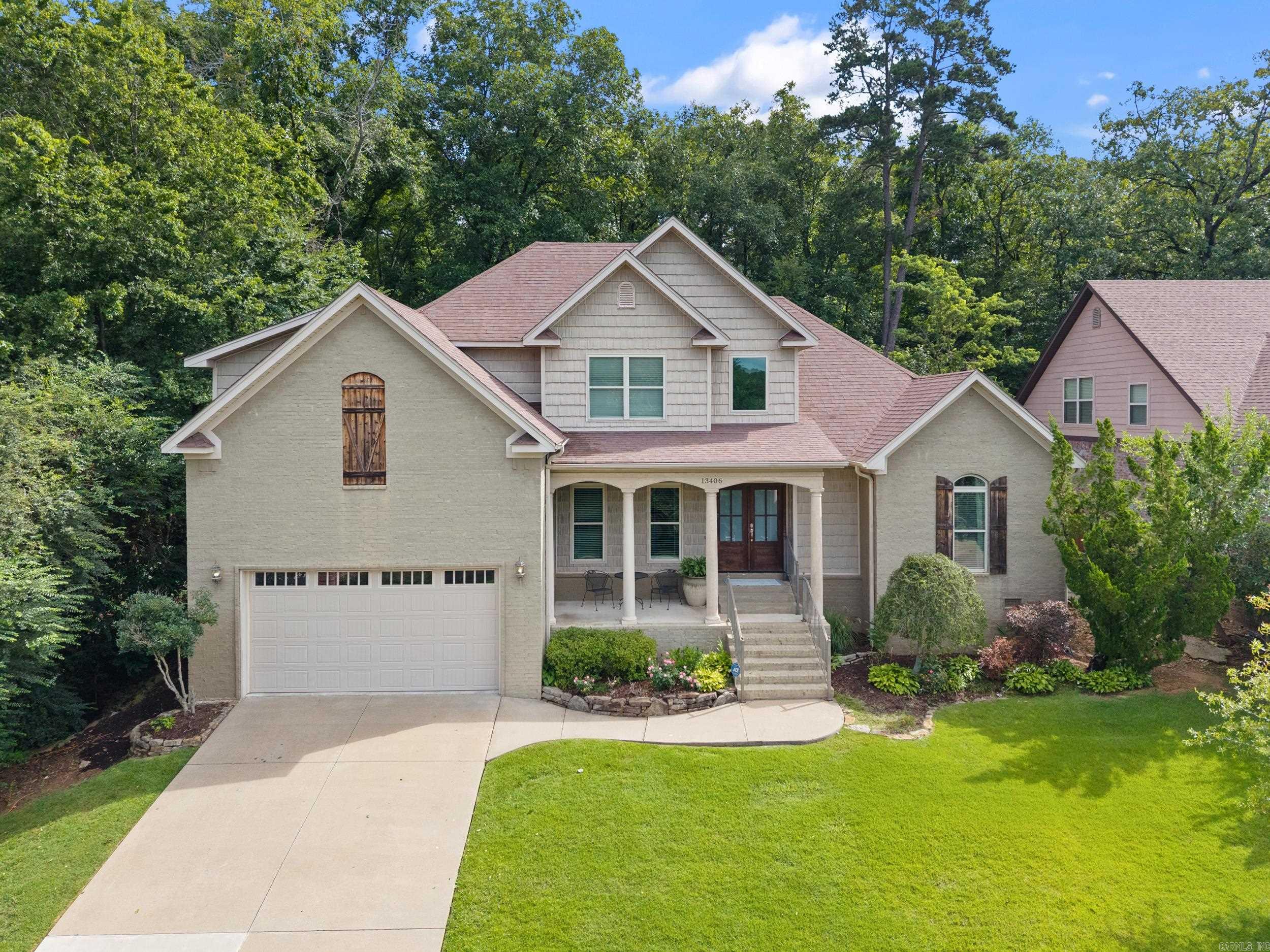Welcome to Woodlands Edge, a coveted, nature-filled subdivision, with well-maintained, traditional homes in a neighborhood that was designed with privacy in mind. It is currently located in attendance zones for Baker Elementary and Robinson Middle and High School. Walking in, you will immediately see a spacious layout with vaulted ceilings and abundant natural light. The kitchen includes an island, plenty of storage, and a mud room off the garage for added convenience. A screened-in porch overlooks the backyard, which feature mature trees and built in privacy. The primary floor features two bedrooms and two full bathrooms, including a large primary suite with a grand walk-in closet and a recently updated bathroom. Upstairs, thereās a sizeable bonus room and two additional bedrooms, along with a third full bathroom, providing flexibility for guests, work, or hobbies. Other features include a gas fireplace in the living room, a laundry room with a sink, and a garage with ample storage space. The home is move-in ready and has been thoughtfully cared for over the years. Schedule your showings today.