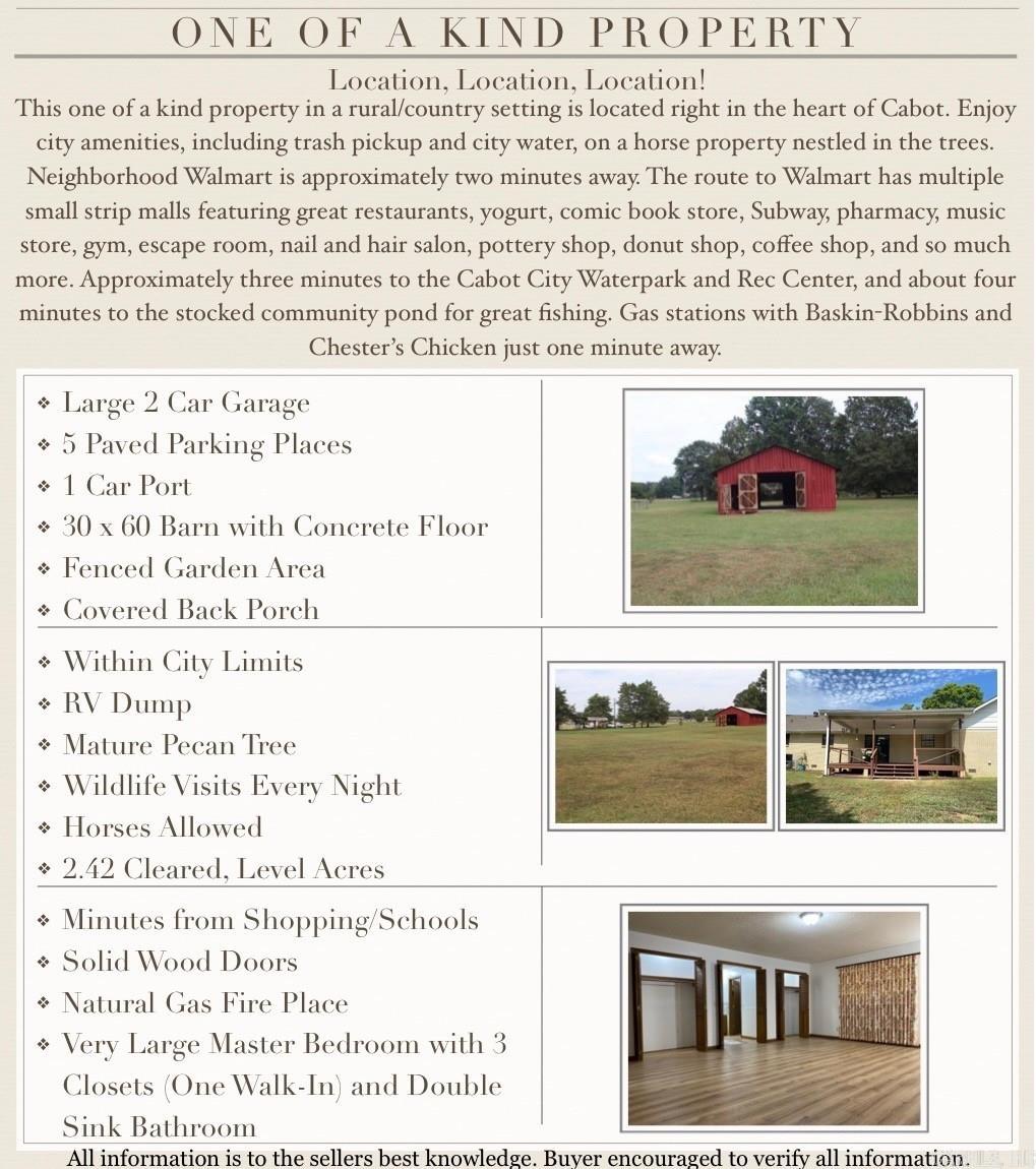 Cabot City Area - Residential