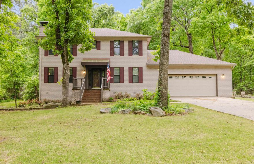 Tucked away on a culdesac, this stately traditional home has the best curb appeal and a backyard that is lush, green & shaded with a screened in porch and deck extension that is perfect for morning coffee & summer barbecues. Inside, the main level offers a spacious living room with an office, a formal dining room, kitchen with breakfast nook, half bath & laundry. The kitchen has beautiful wood cabinets with granite countertops, a breakfast bar & tons of cabinet space. Upstairs, you'll find three large bedrooms and two full bathrooms. The primary suite features a fully renovated bath with a walk-in shower and double vanity. This home has been well cared for & is ready for new owners. Schedule your showing today! Agents, see remarks.