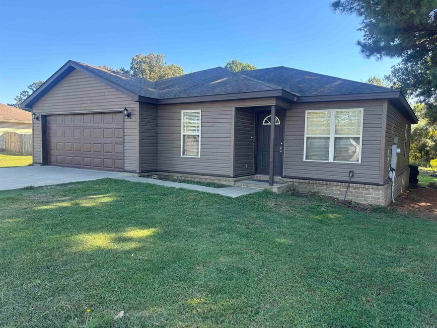 This charming single-family home built in 2015, offering 3 bedrooms, 2 bathrooms, and around 1,200 square feet of living space. This property provides a spacious,  setting just past the Craighead County line, giving it a peaceful feel while still being close to both Paragould and Jonesboro. The home features an open-concept layout with a modern kitchen that flows into the great room. Call Today for a showing!!