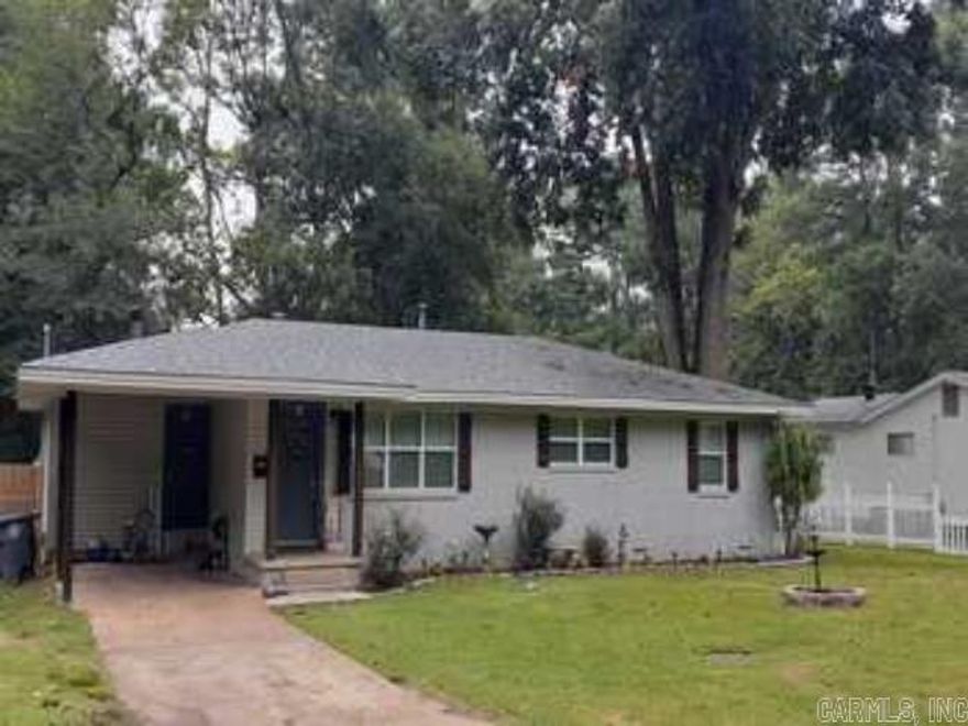 Recently remodeled home.