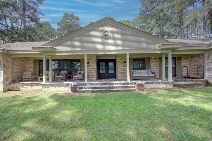 Luxurious brick home on the prestigious Texarkana Country Club golf course. 3 beds, 3.5 baths, 2-car garage. Steps from golf, dining, swimming, tennis & fine dining. Features expansive covered porch, open patio with fairway views -both with golf course views, and massive rear covered porch. Inside, large windows flood the home with light. Two living rooms: one with bay windows, wet bar & fireplace - the other with bay windows, golf course view & fireplace. Master suite with fireplace, en suite bath, grand vanity, oversized mirror, and walk-in closet. Chef’s kitchen with 6-burner gas range, Whirlpool double ovens, connecting breakfast nook to patio and formal dining with golf course views. Nestled in a serene cul-de-sac for privacy, with ample parking. Close to downtown Texarkana and I-49. Enjoy Arkansas’ state income tax exemption. A golfer’s private paradise with country club perks. Texarkana Country Club features -18 hole championship golf course. -Clubhouse: A central social hub with dining options, including casual and formal meals, bars, and catering services for private events like weddings or meetings. -Tennis Courts -Swimming Pool - Driving & Short Game - Pro Shop.