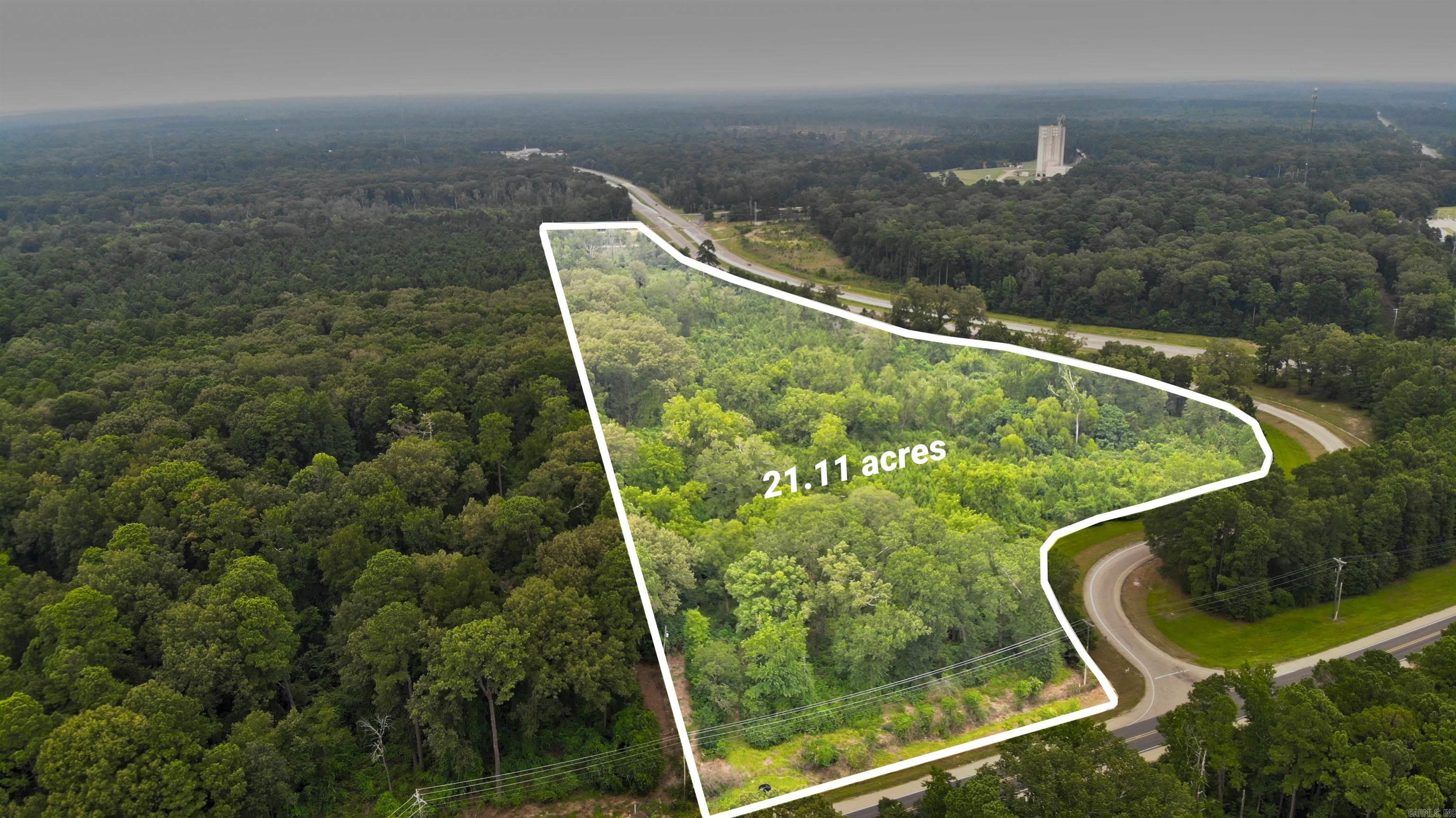 Prime commercial property just outside of El Dorado on 167B & Hwy. 7 headed towards Hampton.