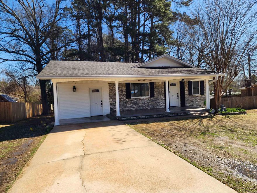 This Cozy brick home is in the heart of Sheridan with a nice relaxing front porch! All appliances stay (including washer & dryer)-so its move in ready! Call for your tour today!