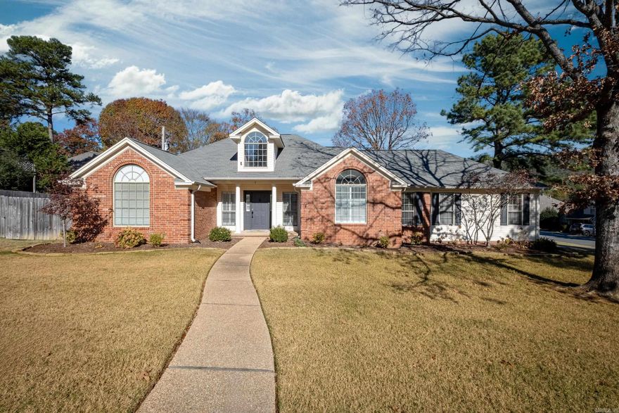 Tucked away on a quite street in Secluded Hills, this 3 bedroom, 2 bath home is a perfect blend of comfort and style. Located on a spacious corner lot and zoned for the Don Roberts Elementary School. The living room with vaulted ceilings welcomes you to the heart of the home. Kitchen updates include quartz countertops and stainless appliances. An added bonus, the small office/craft room off of the laundry room provides a great flex space and/or additional storage.