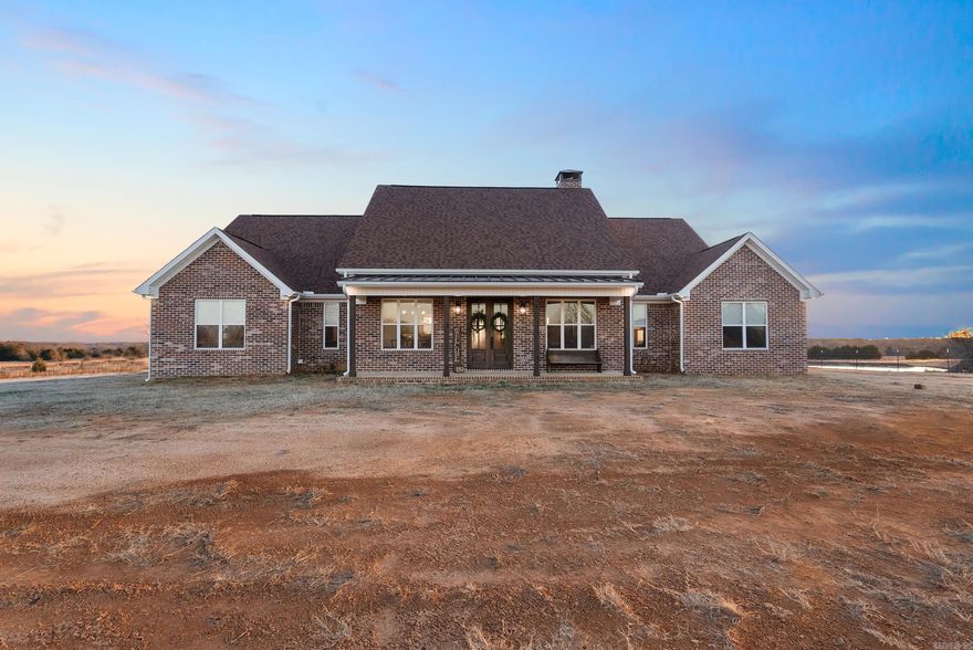 Escape to 26 acres of private paradise where peace, comfort, and endless possibilities await. This basically brand new-new construction home offers the perfect blend of modern design and country charm, with 4 bedrooms and 2 and a half bathrooms thoughtfully crafted for both relaxation and entertaining.  The open-concept living spaces flow seamlessly, and the chef’s kitchen—complete with quartz countertops and custom cabinetry—invites you to create, gather, and make memories. The spacious primary suite offers a tranquil retreat, while the expansive land provides endless opportunities to enjoy nature, from morning walks to creating your dream outdoor space.  Located not far from anything, but also not too close, this home offers the perfect balance of seclusion and convenience. 26 acres of land, combined with a beautiful, custom-built home, makes this the perfect place to start your next chapter.  Come experience the lifestyle you've been dreaming of.
