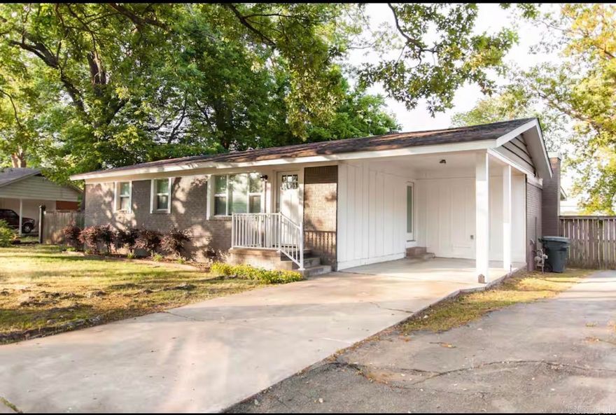 Beautifully remodeled home (2021) with Arkansas River views right in your backyard. This 3-bedroom, 2.5-bath home offers an open concept floor plan with hardwood floors and a warm, inviting feel throughout. The living area features a cozy gas fireplace and flows into a den/flex space overlooking the river—perfect for relaxing or entertaining.  Enjoy peaceful mornings with stunning sunrises and watch boats pass by from your own backyard. The home includes a dedicated laundry room, pantry, and functional layout designed for everyday living. Move-in ready with modern updates while maintaining charm and comfort.  Conveniently located near the airport, dining, and outdoor recreation including bike routes, the Arkansas River Trail, and easy access into Little Rock. A rare opportunity to own a river-view home in a welcoming neighborhood.