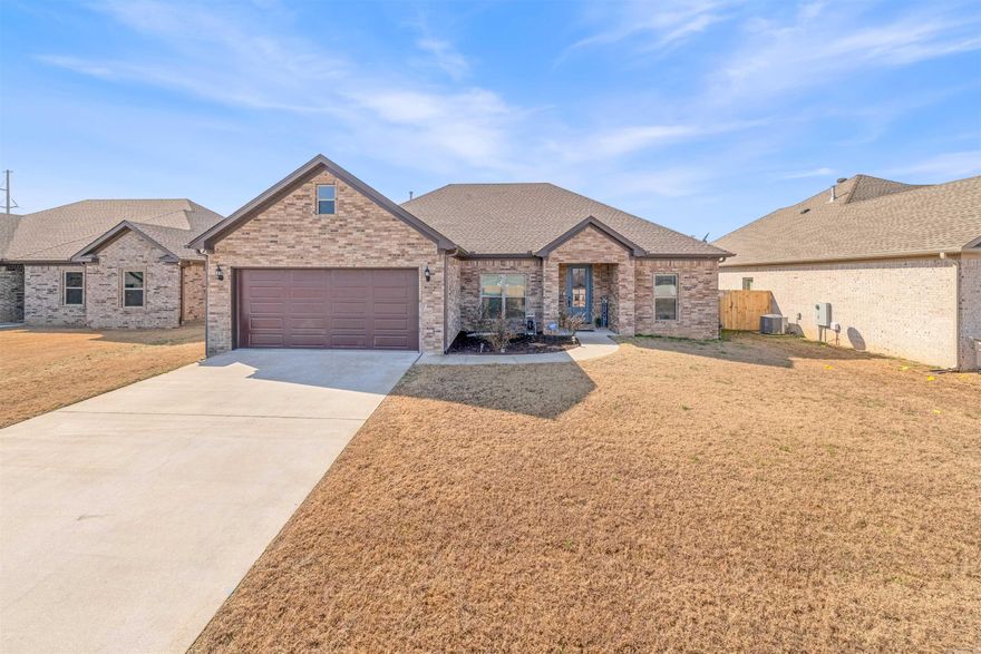 Move in ready home featuring granite countertops, beautifully refreshed cabinets, and new blinds throughout. Enjoy a nice fenced backyard, updated landscaping, and an alarm system for added security. Spacious attic offers potential to create an additional room or bonus space.