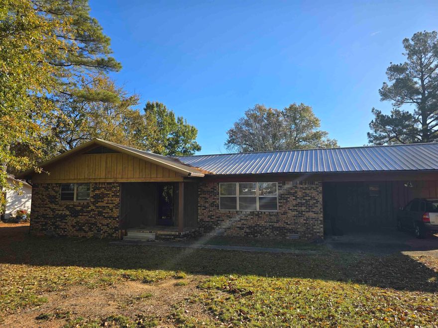Discover this opportunity in Waldron, AR, with this spacious 3-bedroom, 2-full bathroom home. There is a Laundry Room and a 2 Car Carport. Situated on a generous 0.39-acre lot, this property offers the space and foundation you need to settle down or invest.  This home is ready for immediate occupancy. This property offers you a turnkey functionality.