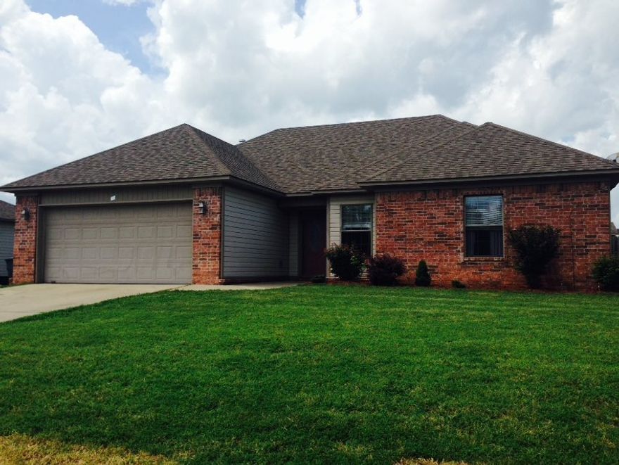 Immaculate home with spacious...everything!  New laminate flooring in living area and halls, stainless steel appliances, refinished cabinets in kitchen, upgrades on light fixtures, interior paint and all the finishing touches!  Corner fireplace, too. Master bath features corner jetted tub, separate vanities, separate shower and 2 walk in closets.  Fenced yard with new patio extension. For comps, see agent notes