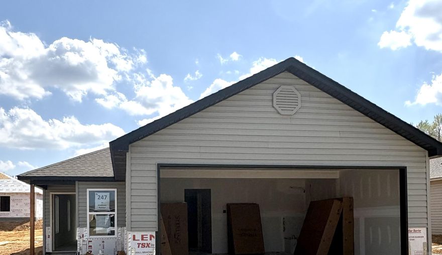 Explore the inviting Cooper plan, distinguished by its charming covered front entry and meticulously landscaped front yard that enhances its curb appeal. This home boasts an open floor plan, encompassing 3 bedrooms and 2 bathrooms, ideal for comfortable living. The spacious family room serves as a central gathering space, perfect for relaxation and entertainment. The dining area seamlessly integrates with a well-appointed kitchen, complete with energy-efficient appliances, generous counter space, and a spacious pantry, catering to the needs of every home chef. Discover more about this delightful home today and envision how it could complement your lifestyle!   **SEE SHOWING REMARKS & AGENT REMARKS FOR IMPORTANT INFORMATION**