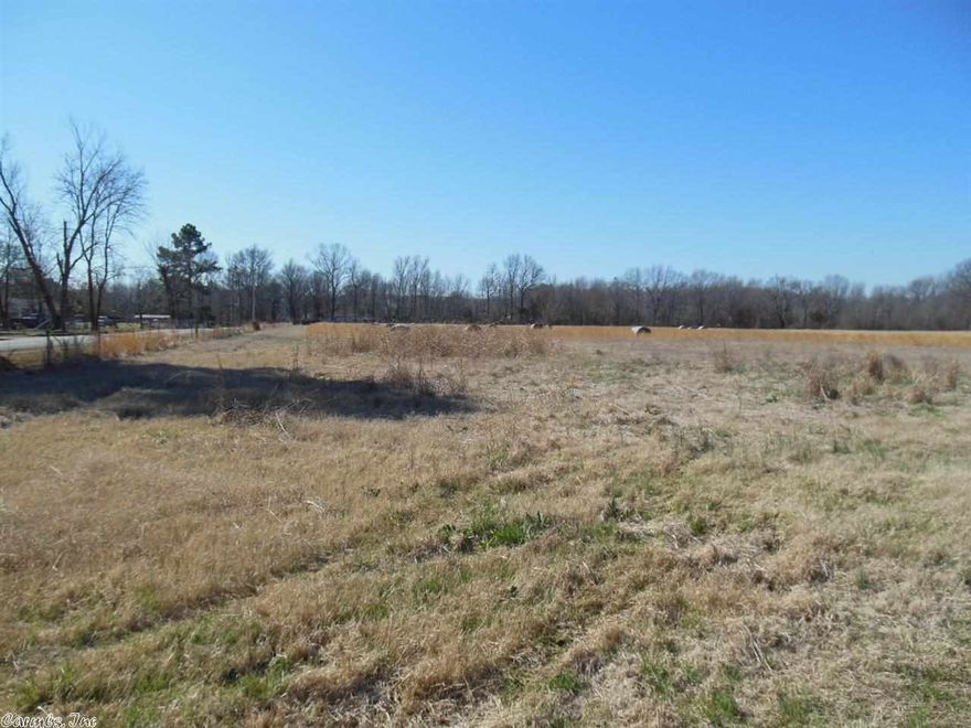 Great place to raise your cows, Located just outside of Searcy land is on a paved RD. Power, water, and sewer at the rd. land is currently used as pasture land but would also be a good place for a few homes