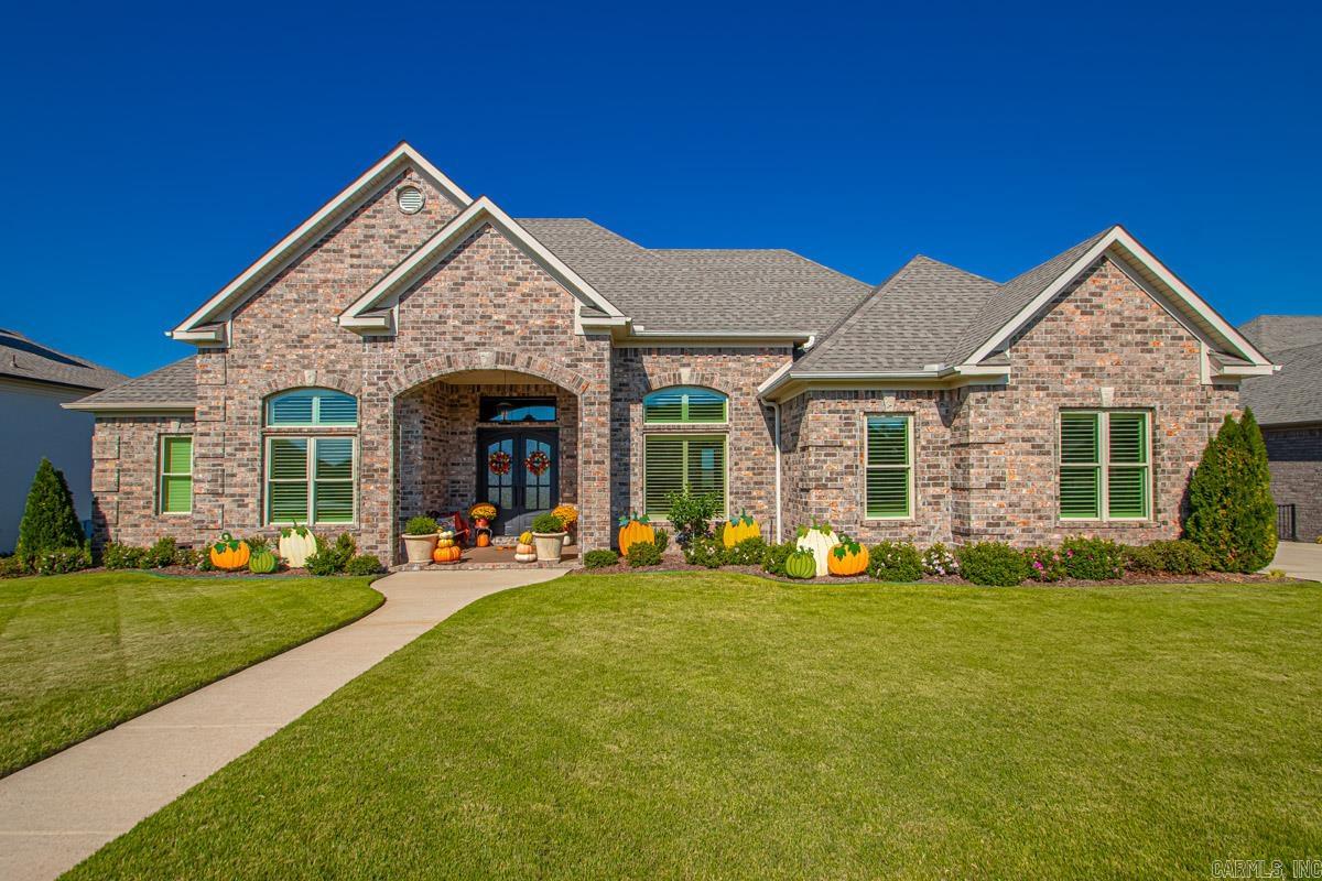 Welcome to this stunning home with a scenic view! Located in the gated community of Millers Pointe, it sits on over half an acre. It's immaculately cared for with many, many updates! Roof, hvac, windows, kitchen countertops, flooring and more have all been updated in the last 4 years. A newly extended deck all under roof looks out over the beautiful landscaping and view of the Sherwood valley. More interior upgrades include plantation shutters, lights fans and fixtures, and gorgeous double iron doors for a grand front entrance. Also, extra insulation, walk-up attic, and lots of storage under the home with a space to be used for storm shelter - this home is truly elevated in style and function!