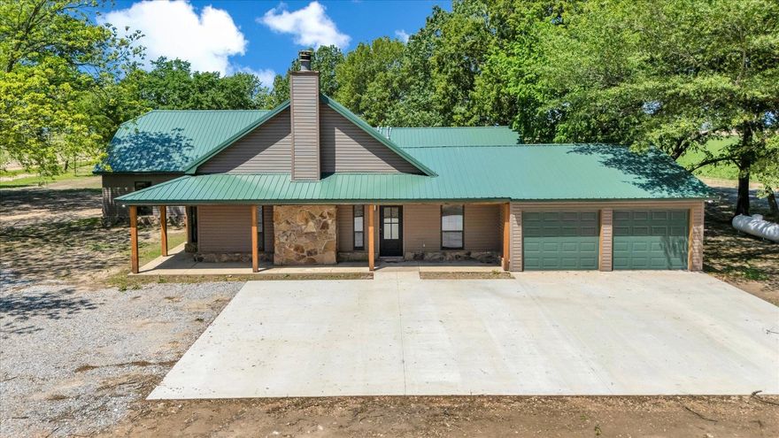 Stunning Fully Remodeled Estate on 2 Acres - 5 Bed, 4 Bath + Bonus Spaces! Welcome to your dream home! This massive, fully remodeled masterpiece sits on a beautiful 2-acre lot, offering luxury, space, and privacy all in one. Boasting 5 spacious bedrooms, 4 stylish bathrooms, an extra living room, and a bonus room perfect for a home office, this home has room for everyoneand then some! From the moment you arrive, you'll notice the striking new metal roof, signaling the top-to-bottom transformation this home has undergone. Step inside to discover brand-new flooring, fixtures, paint, windows, HVAC , and more! The gourmet kitchen is a showstopper, featuring new granite countertops, sleek new cabinetry, and high-end finishes. Each bathroom has been fully remodeled with new vanities, counters, and tile work, providing spa-like comfort in every corner. The vaulted ceilings in the main living area create an airy, grand feel, enhanced by the stunning stained tongue-and-groove wood ceiling and a cozy fireplace as the centerpiece. Whether you're entertaining or relaxing, the space is both impressive and inviting. Don't miss your chance to own this truly turn-key, one-of-a-kind property.