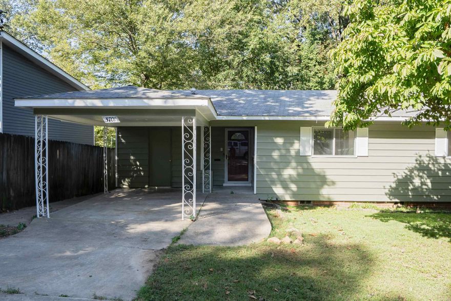 Charming 3BR/1BA home just one block from the Park Hill Historic District! Thoughtfully updated with new LVP flooring throughout, **new AC unit (2025)**, and **new hot water tank (2025)**. Spacious fully fenced backyard with a 20x20 storage shed and double-wide gate for easy access. Gas burner stove conveys with sale. Conveniently located near the interstate, shopping, and entertainment.