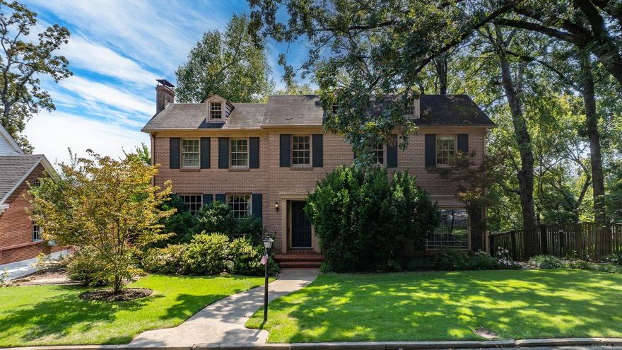 Wonderful two story traditional Hillcrest traditional.  Located on one of Little Rock's most beautiful streets in the historic Hillcrest neighborhood. This home has tremendous charm and potential. Handsome exterior with great street appeal. Inviting den or home office area, kitchen with access to breakfast area with great views overlooking the sun terrace and back yard. Large family living area and powder room.  Upstairs: Primary Bedroom and bath along with 2 guest bedrms and bath.  Lower level - bedroom and bath 462 sf heated and cooled (not included) Rare opportunity on Hill Road. Easy walk to Hillcrest fine dining and shopping.