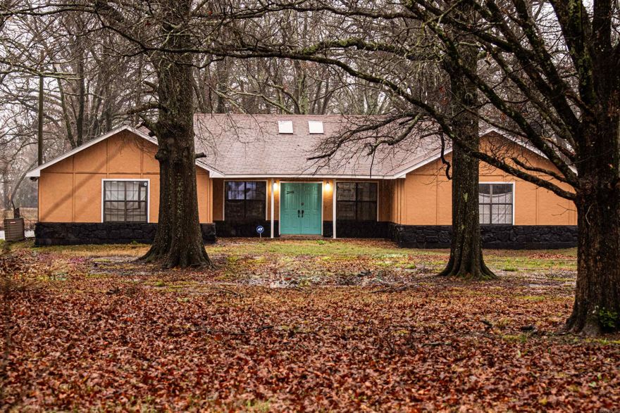 Welcome to your serene retreat in Gould, AR, boasting big trees providing ample shade and nestled on a quiet dead-end road. This newly remodeled home features a new 30-year roof, all-electric setup, and vaulted ceilings for a spacious feel. With a 2-car garage, fireplace, and mud room, convenience meets comfort. Enjoy the bonus room, perfect for versatile use, and revel in the fresh paint and flooring throughout. Plus, stay cozy with the new HVAC system ensuring year-round comfort.