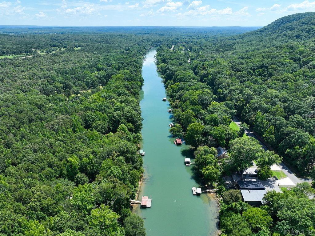 This beautiful home on the Little Red River offers serenity with over 2 wooded acres of privacy at the end of Wildflower Lane. It features 2 full "master " suites and 2 guest rooms, spacious decks and patios for outdoor enjoyment, a boat dock with electric boat lift located on one of the best streches of the River to fish, all with views of Libbby Bluff across the River. The open living/dining has a fireplace to warm you while you enjoy the views.The 2 car attached garage has permanent stairs to the attic and there is a large detached shop/garage for storing boats and lake and river toys. With over 200 feet of river frontage, you could possibly divide a 100 ft. lot to sell or if you would like to have more land there is an additional 8.1 acres available. Enjoy evenings around the firepit overlooking the river and to compliment the world class trout fishing the private subdivision lake is there for warm water fishing for bass, bream,etc. Fiber Optic internet service has been installed.Call today for your private showing.