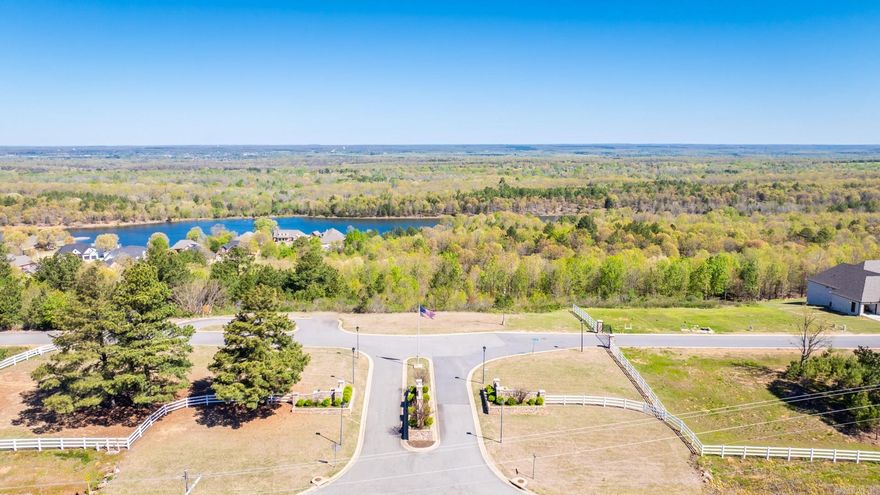 Build your dream home on this stunning lot with breath taking views. Enjoy privacy with secure gated subdivision.