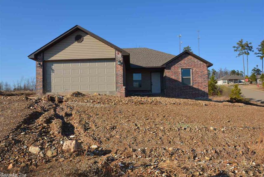 New Construction Home in the Benton School District! Qualifies for 100% Financing with Rural Development!! This 3BR/2BA offers an Open Floor Plan w/ a Spacious Living Room. The Kitchen has Umber Stained Cabinets & Modern Counters + S/S Appliances. Nice Master Suite w/ Dual Sinks, Jetted-Tub/Shower Combo and a Walk-In Closet. The Guest Bedrooms are Spacious. Central Guest Bath. Nice Covered Patio and Large Back Yard!! Corner Lot! Bermuda Sod. Great Location! Must See! Open House Every Sunday from 2-4...