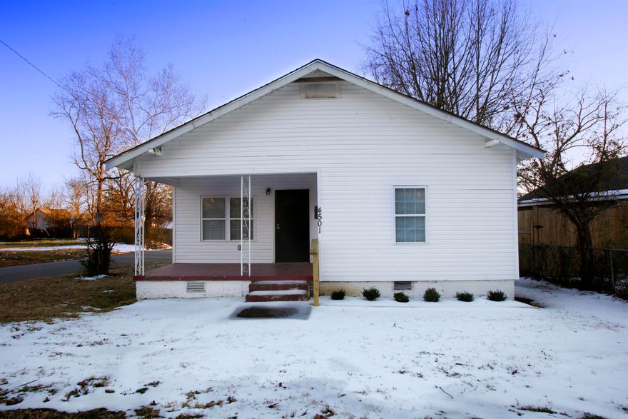 Cute home in Little Rock with curb appeal and a great covered front porch. Granite countertops in the kitchen. Large corner lot with a fenced in yard that is perfect for kids or pets. The lease for this property is for two years with a 3% increase after the first year. Income has to be three times the amount of rent unless you have a section 8 voucher.