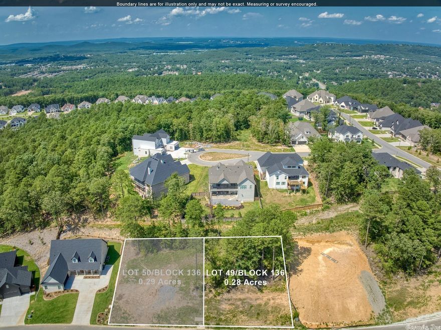 Come check out this beautiful lot in the highly desired Chenal Valley, Falstone Subdivision! Pick your own builder. Minimum square footage for single story is 2,200 Sqft and 2,600 Sqft for two-story. Come build your Dream Home now. Conveniently located near shopping centers and easy access to Hwy.