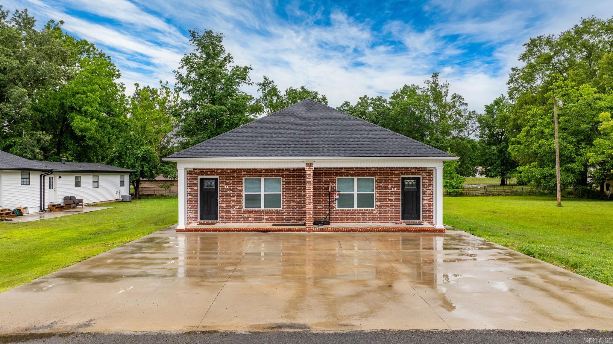 Custom Built 2022! Each unit has 3 bedrooms and 2 baths. Features include shaker cabinets with Granite countertops in kitchen and newer appliances. Concrete stained flooring and fresh colors, walk-in closets, and covered patio.