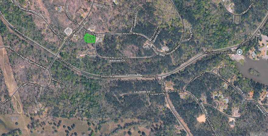 Buildable Lot in a area of Hot Springs Village with some new construction going on.
