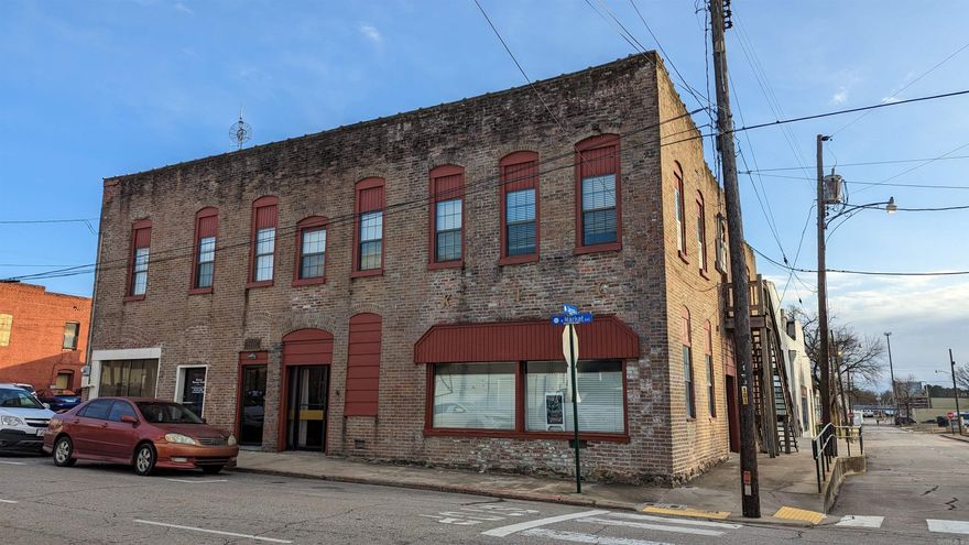 LEASED-Downtown corner location, with an office upstairs.  Agents see remarks