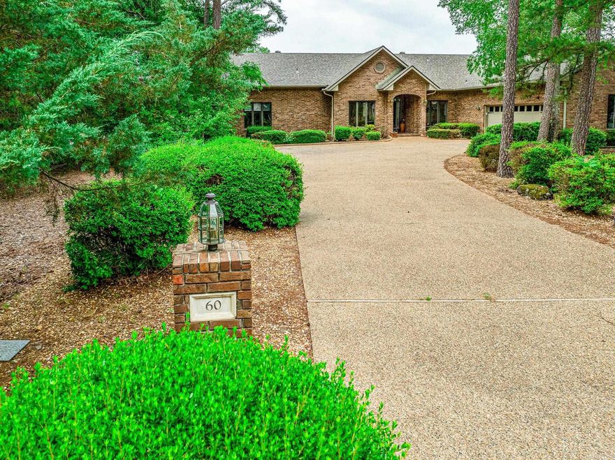 Dreams do come true......custom designed and Giompoletti built Lake Balboa beauty. Easy living floor plan with volume ceiling, walls of windows and very walkable lake lot. You will enjoy cooking in this kitchen.LVP flooring, quartz counters, large island, prep counter with sink and oodles of custom cabinets including a walk -in pantry and butler pantry. Expansive living room with open dining area with fabulous lake front view. Custom designed office with bath connecting to guest bedroom. Lakeside primary suite offers step-in-shower, jetted tub double vanities and roomy walk-in closet. Lower level hosts guest bedroom, hobby/workshop room and second living area. Home and boat dock have new roof 2024. This is a custom home with a capital "C".Hot Springs Village has a new member buy-in-fee of $1500.00 due and collected at closing.