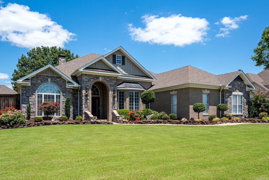 A beautiful two-story 3,883 sq ft home has 5 spacious bedrooms, 4 bathrooms plus bonus room. Nice 3 car garage and 400sqft heated & cooled Pool House. Updated Kitchen with new granite countertops. Wonderful outside area for entertaining.  Book your showing before this one is gone.