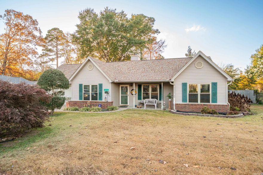 Single level in one of the most desirable Malvern neighborhoods. Well, maintained home with all new window, windows floors, Stone shower with bench and water heater.. AC and Roof two years old, fully fenced all rescrewed. Storm doors, front and back gas fireplace garage plus carport in back greenhouse and shed with electricity stone patio covered double water meters second one can be used for an irrigation system refrigerator washer and dryer convey home is handicap accessible new  motion light on driveway.