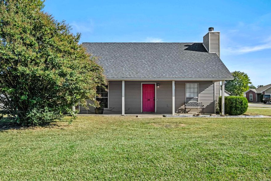 Welcome home to 34 Fawn Drive in Ward, Arkansas! This charming 3-bedroom, 2-bath home sits on a spacious corner lot and offers comfort, style, and recent upgrades throughout. Inside, you’ll find an inviting living room with a cozy gas fireplace, perfect for relaxing evenings. The home features beautiful flooring, fresh paint, and a well-designed layout that blends functionality with warmth. Enjoy endless hot water with the energy-efficient tankless water heater, and peace of mind with a brand-new roof installed in 2023. The fenced backyard, covered patio, and side-entry two-car garage make this home ideal for both entertaining and everyday living. Conveniently located near Cabot schools and local amenities, this move-in ready property combines small-town charm with modern convenience.