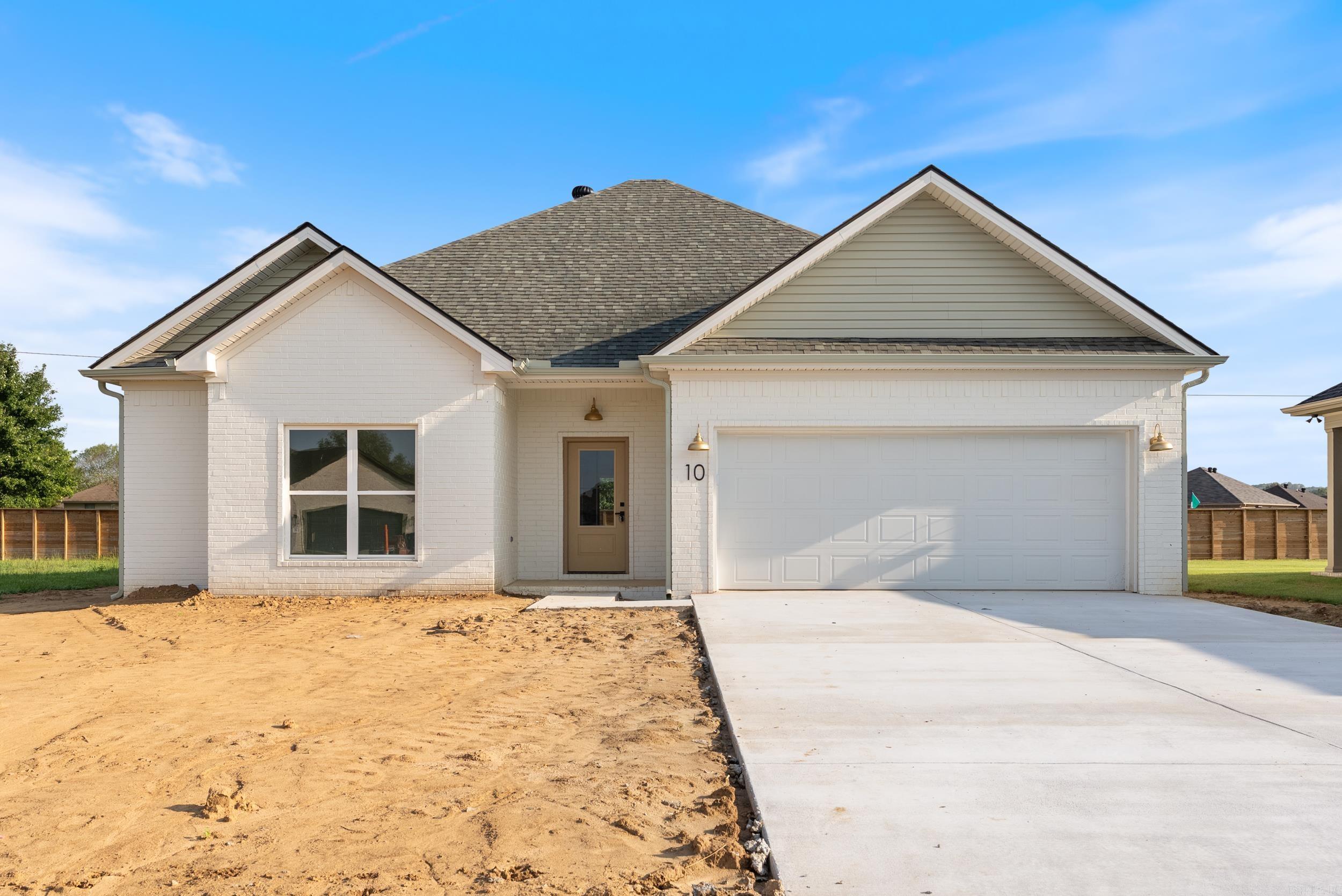 Brand new 3 bed, 2 bath home in Greenbrier! Features include a spacious entryway, abundant custom cabinetry, quartz countertops, and laundry room connected to the primary closet. Primary bath offers a tiled walk-in shower. Quality finishes throughout in a great location!