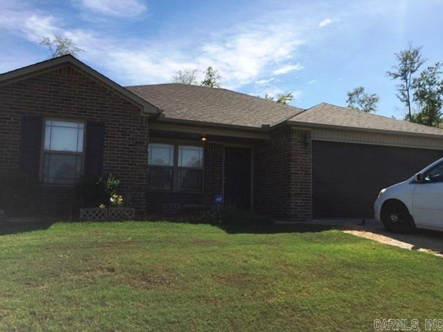 This home has it all, beautiful 3 bed/2 bath with amazing hardwood vinyl plank floors throughout,  propane Home generator, new paint, open floor plan, privacy fenced back yard, decorative fire place, washer/dryer and refrigerator to convey. clean and ready to move into. Qualifies for 100% financing with RD Loan.