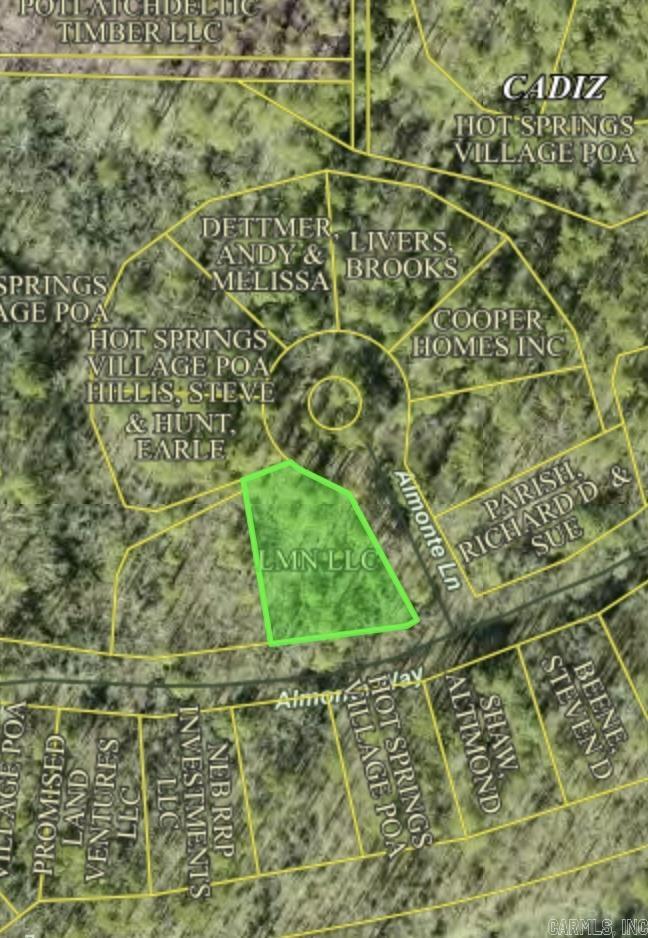 Amazing Lot for sale in Hot spring village! Situated in a beautiful, developing neighborhood. This property offer much potential.