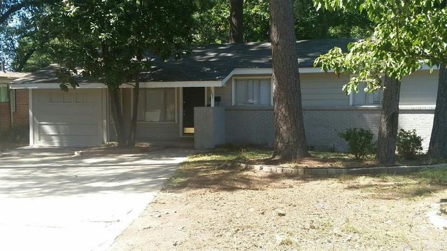 Totally renovated Little Rock home for rent. 3 bedroom, 1.5 bath. Cute home, extra storage in back, nice yard, great location.