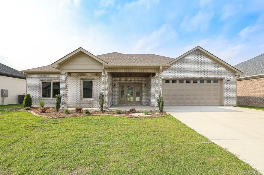 Beautiful Brick located in Olde Salem Township Subdivision!! Home features 3 bedrooms/ 2.5 bathroom PLUS an office!! Open living room, kitchen, and dining room! SS appliances & Luxury Vinyl flooring throughout the entire home.  Amenities include swimming pool, clubhouse, two green spaces with lighted sidewalks: one with pavilion and community garden and the other with stocked pond. SEE AGENT REMARKS!!