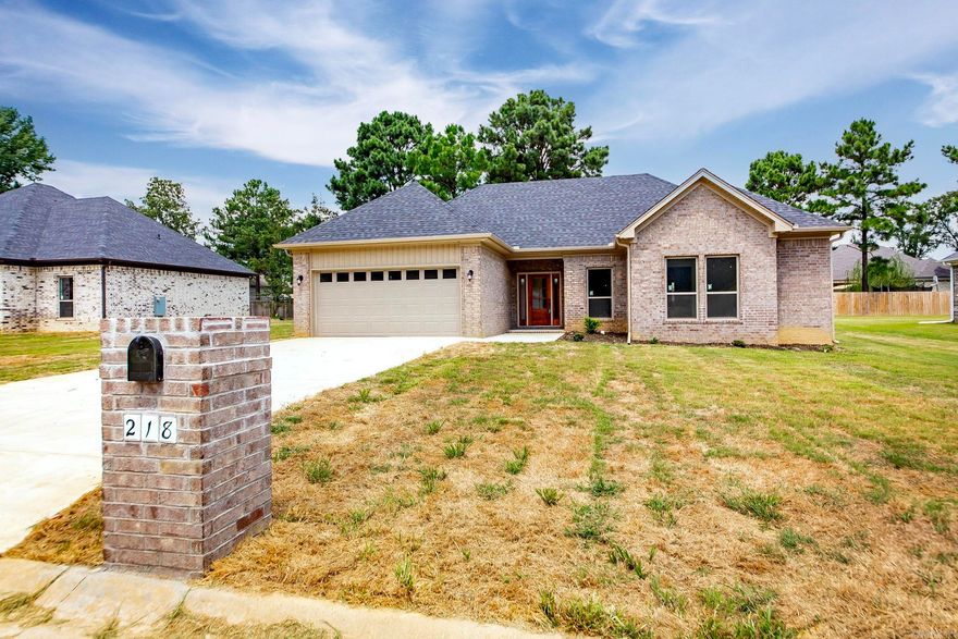 Brand-New Construction Home in Beebe, Arkansas Step into modern comfort with this beautifully built 4-bedroom, 2-bath home nestled iin the sought after Hidden Valley Estates. Featuring an open floor plan, this home is perfect for both everyday living and entertaining guests. The spacious kitchen boasts an eye-catching backsplash, sleek finishes, and flows seamlessly into the living and dining areas.  Enjoy the privacy of a walk-in shower in the primary suite, along with well-sized additional bedrooms for family or guests. Step outside to an extended back patio, ideal for weekend BBQs and outdoor gatherings.  Located just minutes from all the conveniences of small-town living — local shops, schools, and parks — this home offers the perfect blend of style, space, and community charm.